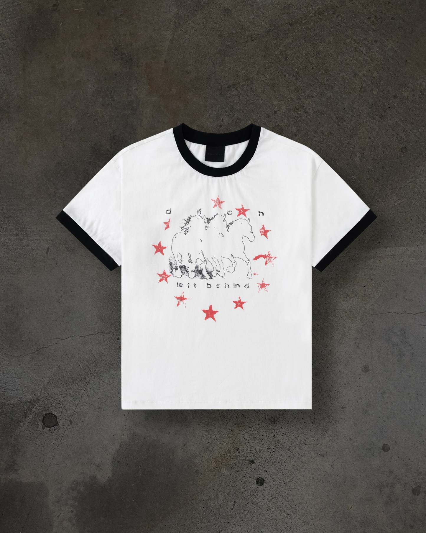 PONY TEE (WHITE)-IYAMIUIO