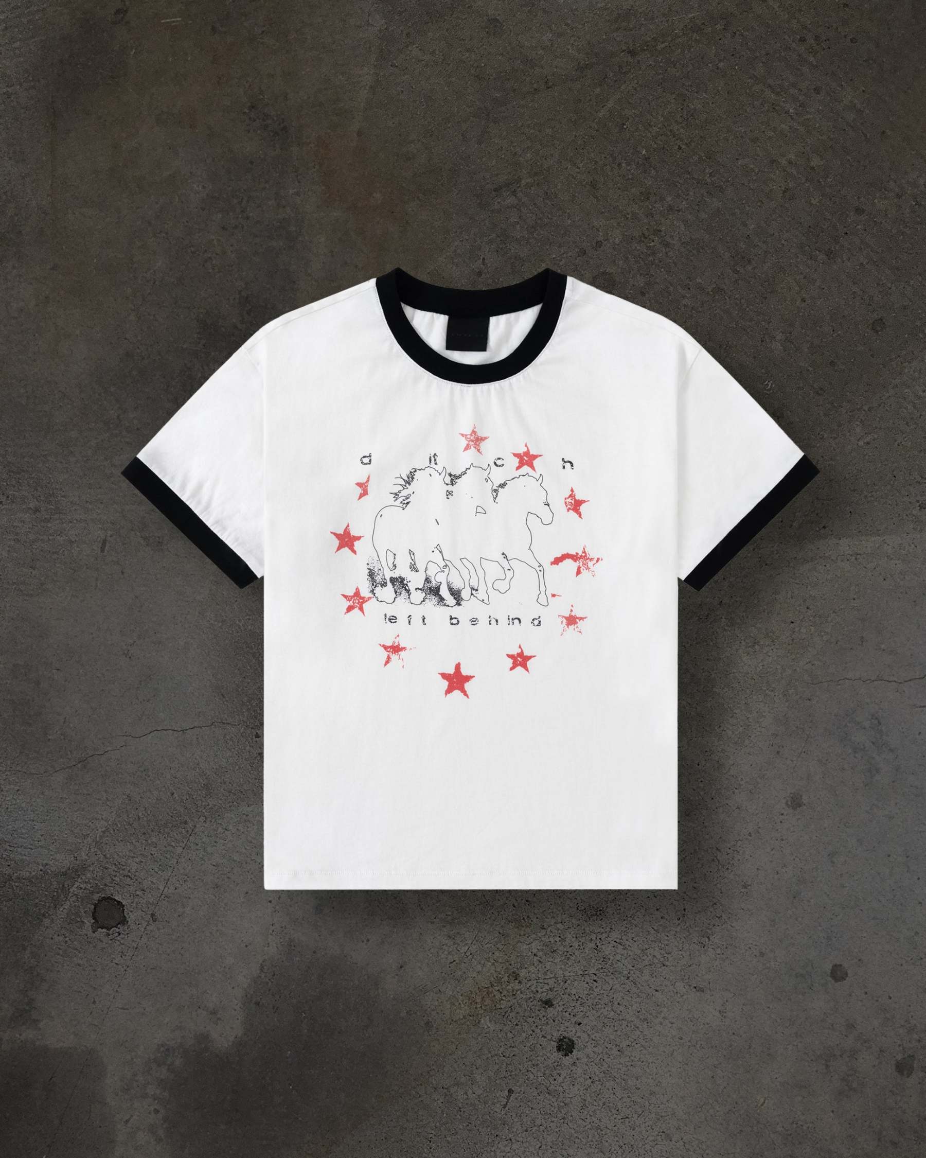 PONY TEE (WHITE)-IYAMIUIO