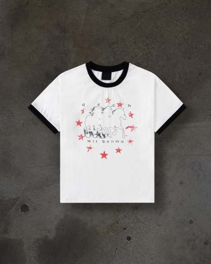 PONY TEE (WHITE)-IYAMIUIO