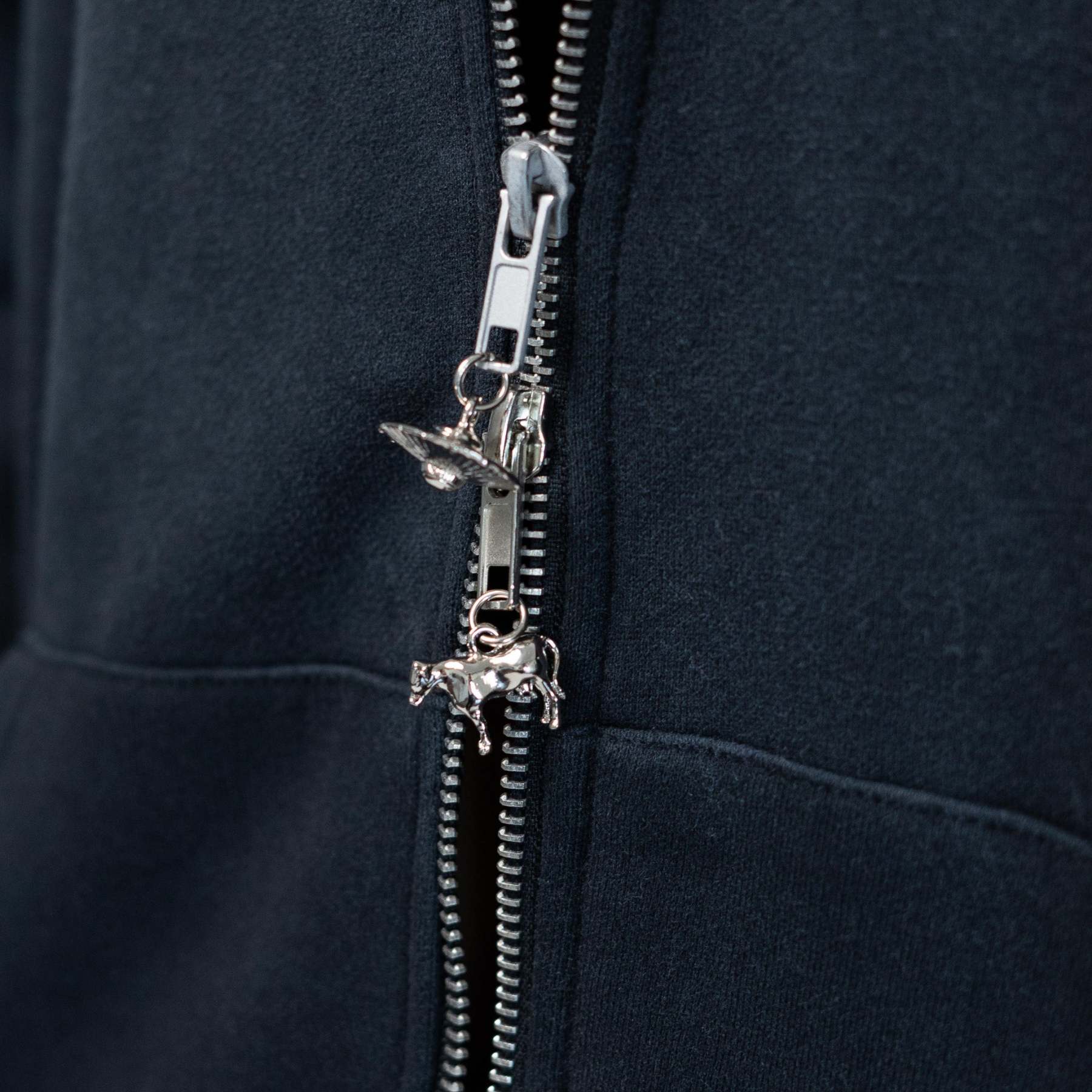 Occult Zip Hoodie (Free scarf)-IYAMIUIO