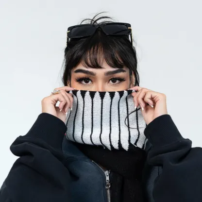 Occult Zip Hoodie (Free scarf)-IYAMIUIO