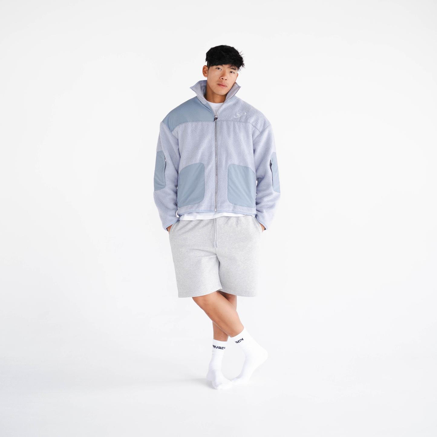 Arctic Polar Fleece - Ice Blue-IYAMIUIO