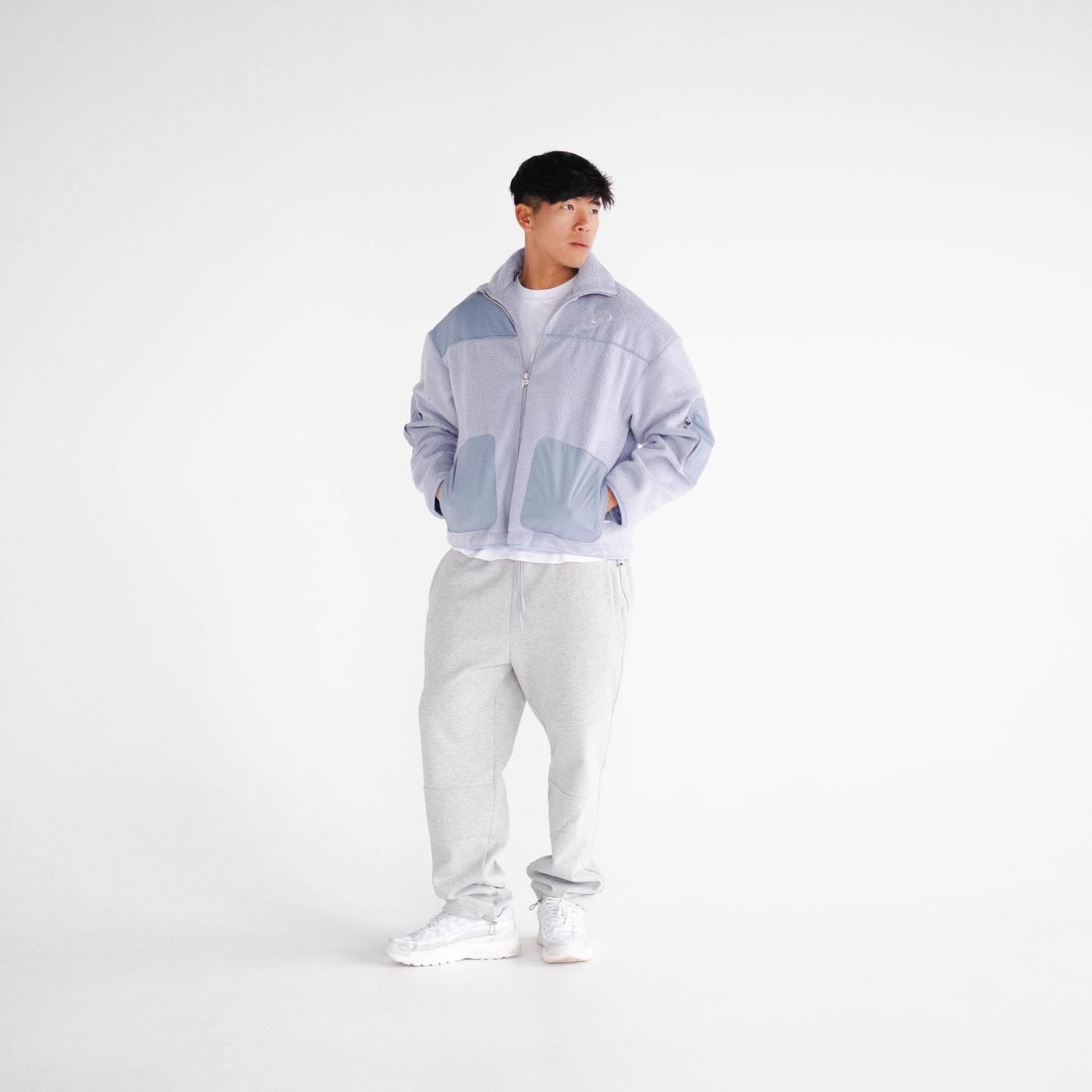 Arctic Polar Fleece - Ice Blue-IYAMIUIO