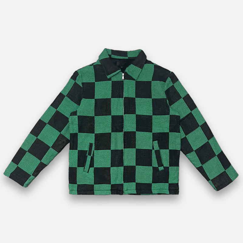 Demon Slayer Tapestry Button-Up jacket-IYAMIUIO