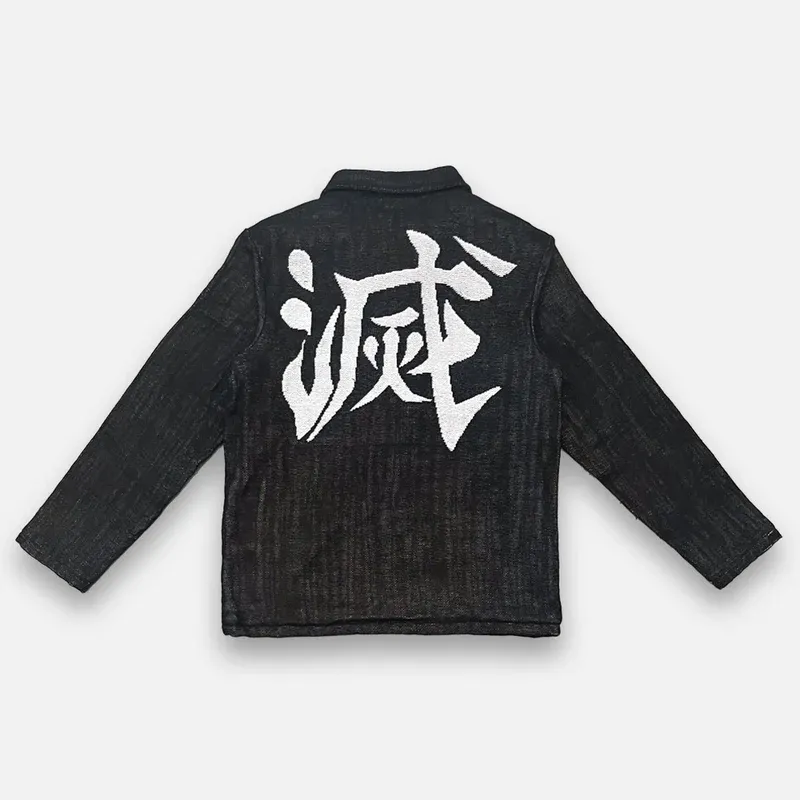 Demon Slayer Tapestry Button-Up jacket-IYAMIUIO