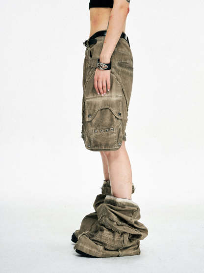 Personsoul Urban Desert Tactical Cargo Pants-IYAMIUIO