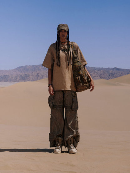 Personsoul Urban Desert Tactical Cargo Pants-IYAMIUIO