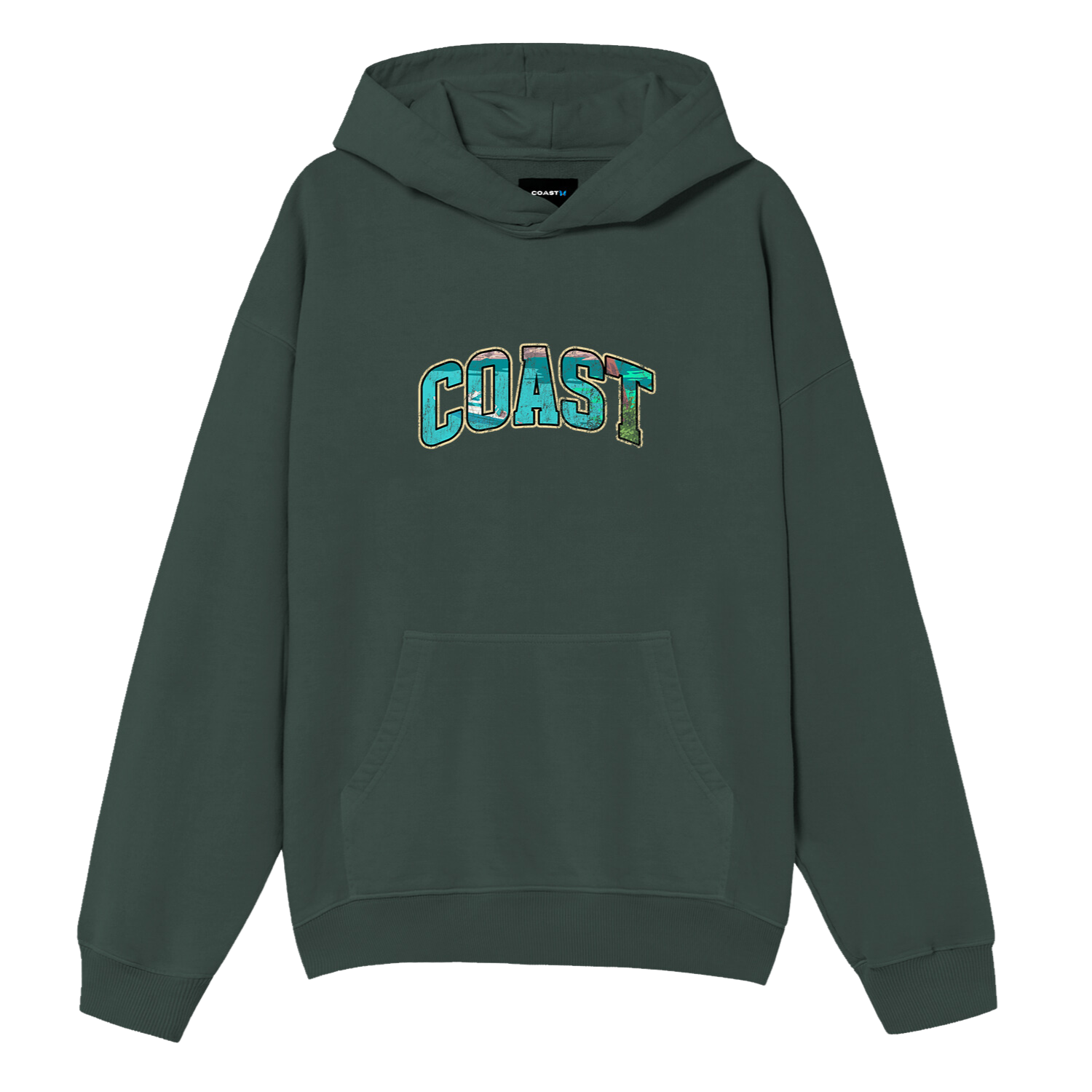 Green Costa Brava Hoodie-IYAMIUIO