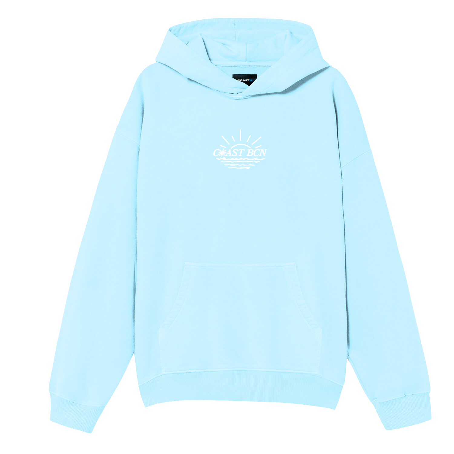 Baby Blue Therapy Hoodie-IYAMIUIO