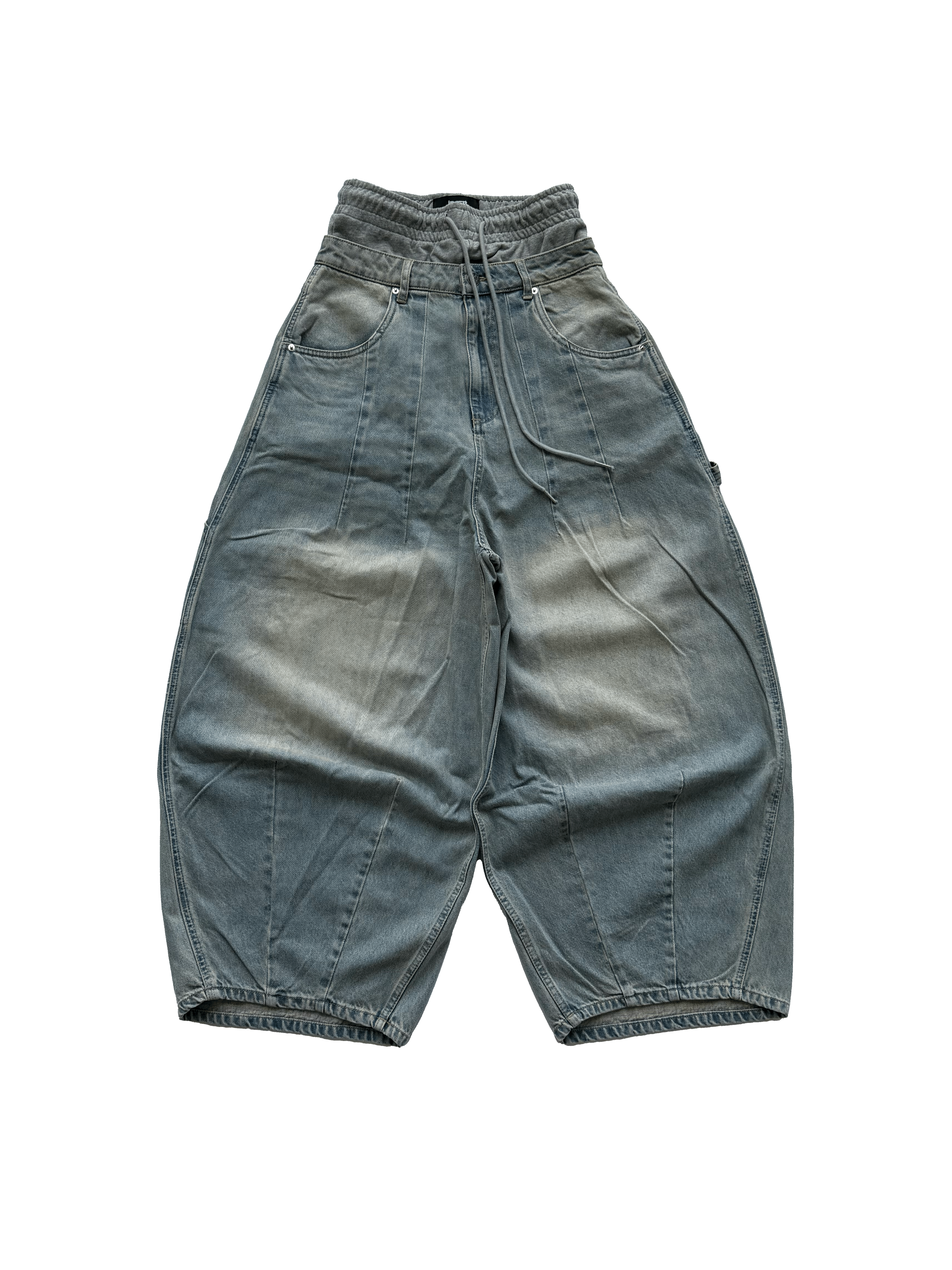 DOUBLE WAISTED BAGGIEST-IYAMIUIO