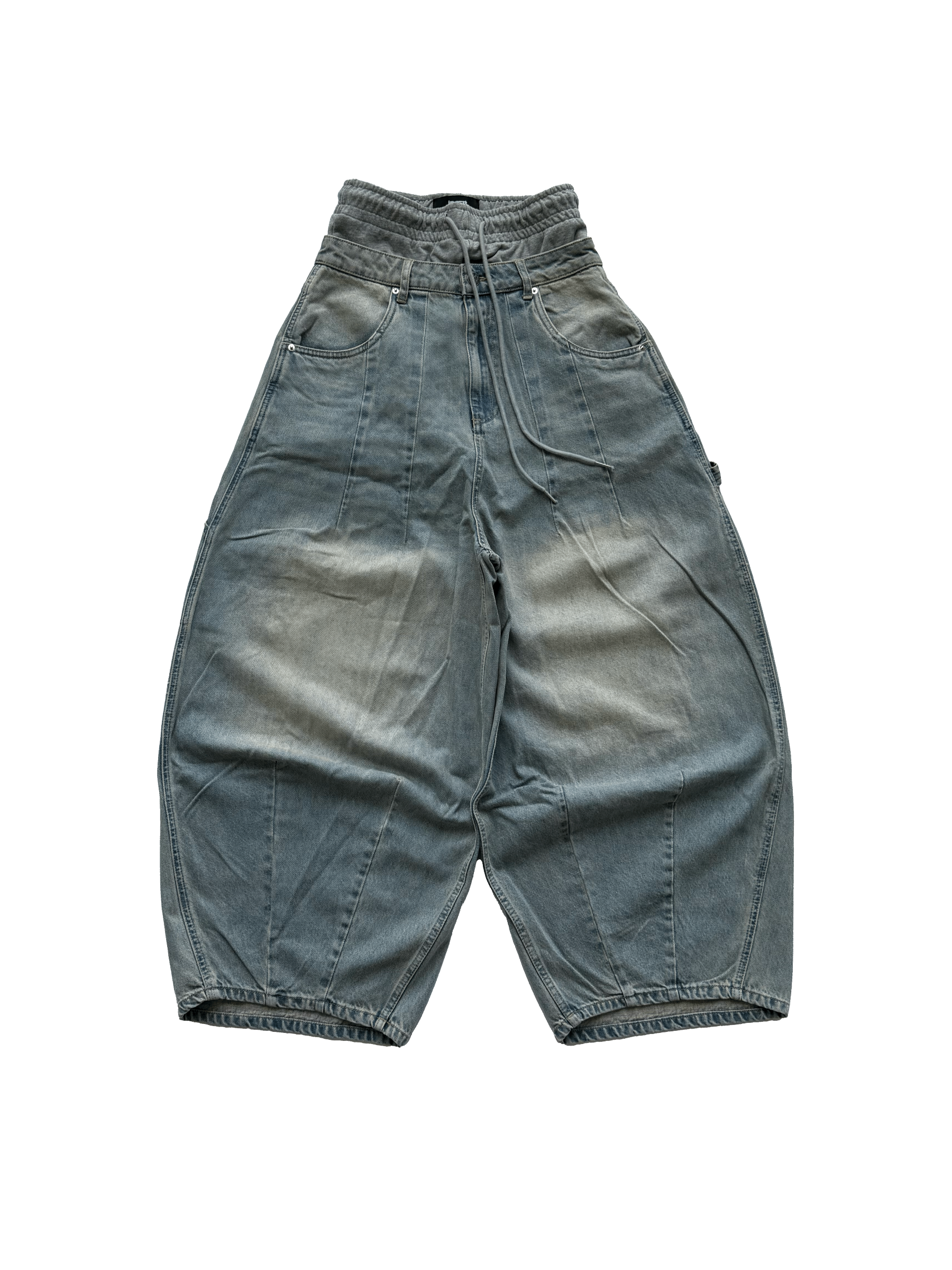 DOUBLE WAISTED BAGGIEST-IYAMIUIO