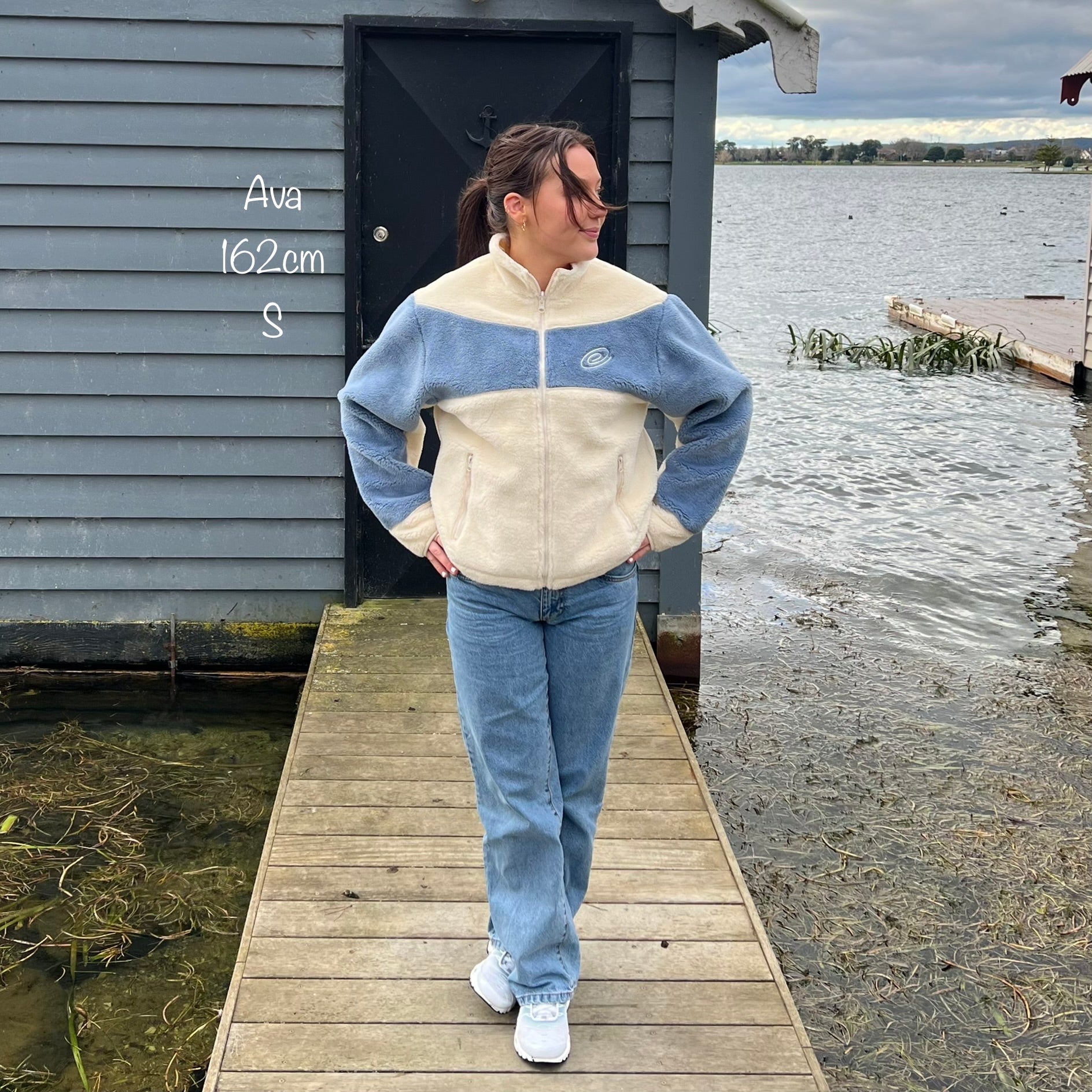 Cloud Bomb Reversible Fleece-IYAMIUIO