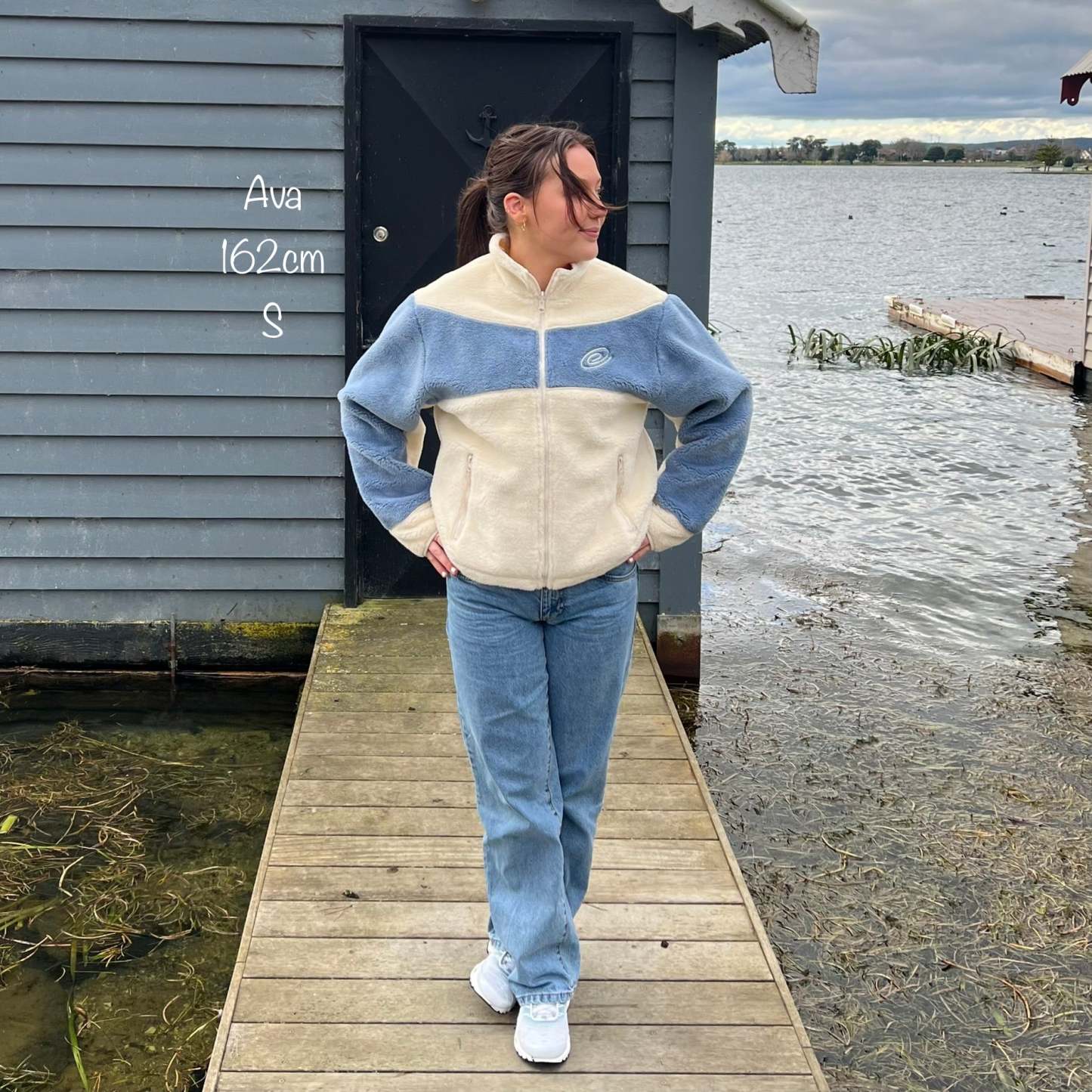 Cloud Bomb Reversible Fleece-IYAMIUIO