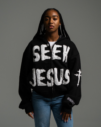 Seek Jesus (Black)-IYAMIUIO