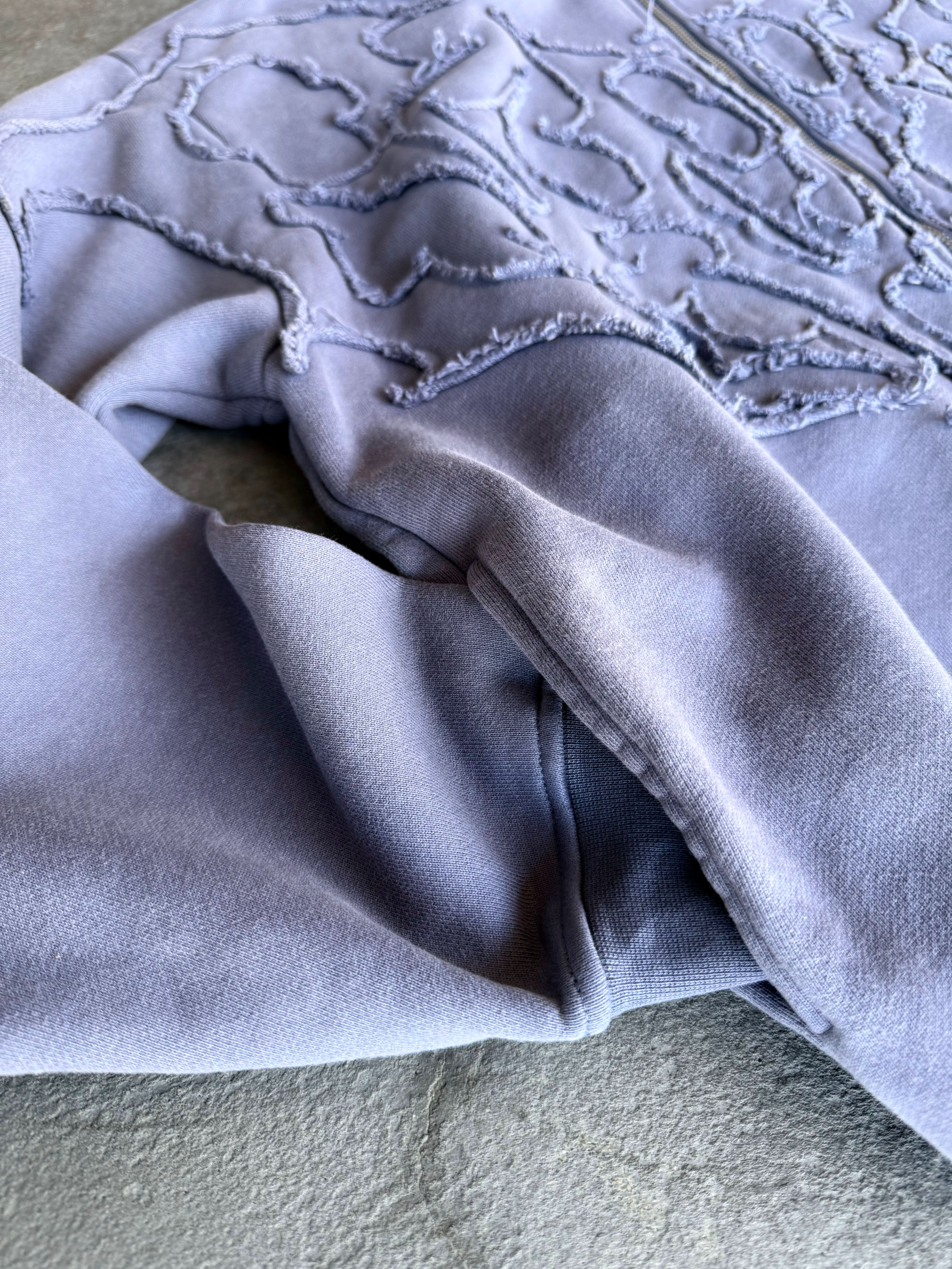 “Pholoh” Zip-Up (Lavender)-IYAMIUIO