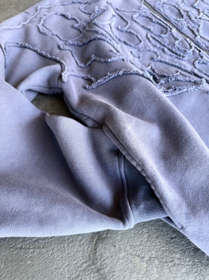 “Pholoh” Zip-Up (Lavender)-IYAMIUIO