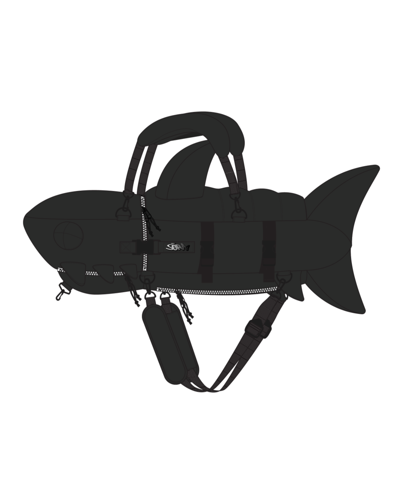 "SHARK" Bag-IYAMIUIO