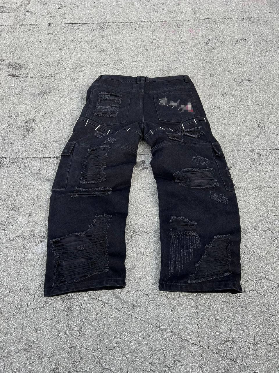 "Cruel Fate" Cargo Pants-IYAMIUIO