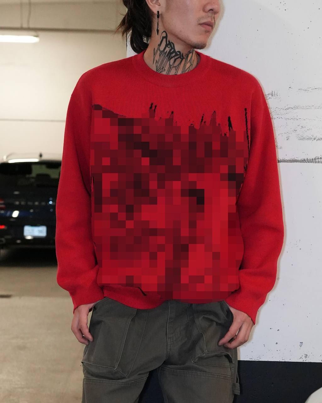 "Mistletoe" Knit-IYAMIUIO