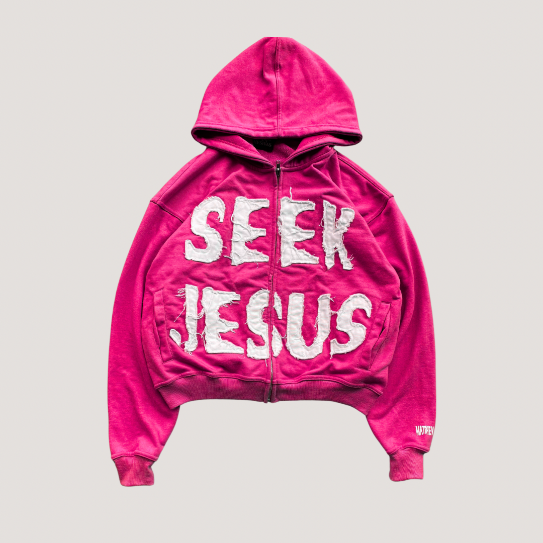 SEEK JESUS (HOT PINK)-IYAMIUIO