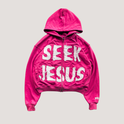 SEEK JESUS (HOT PINK)-IYAMIUIO
