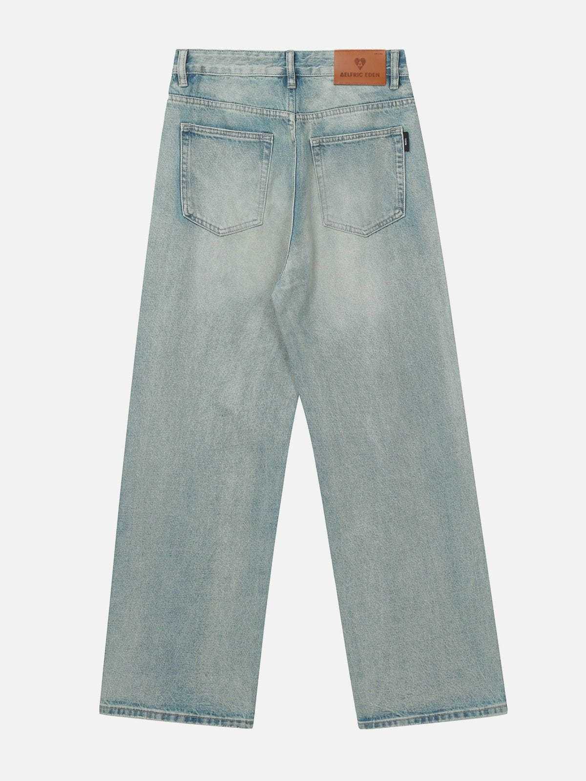 Aelfric Eden Basic Loose Jeans-IYAMIUIO