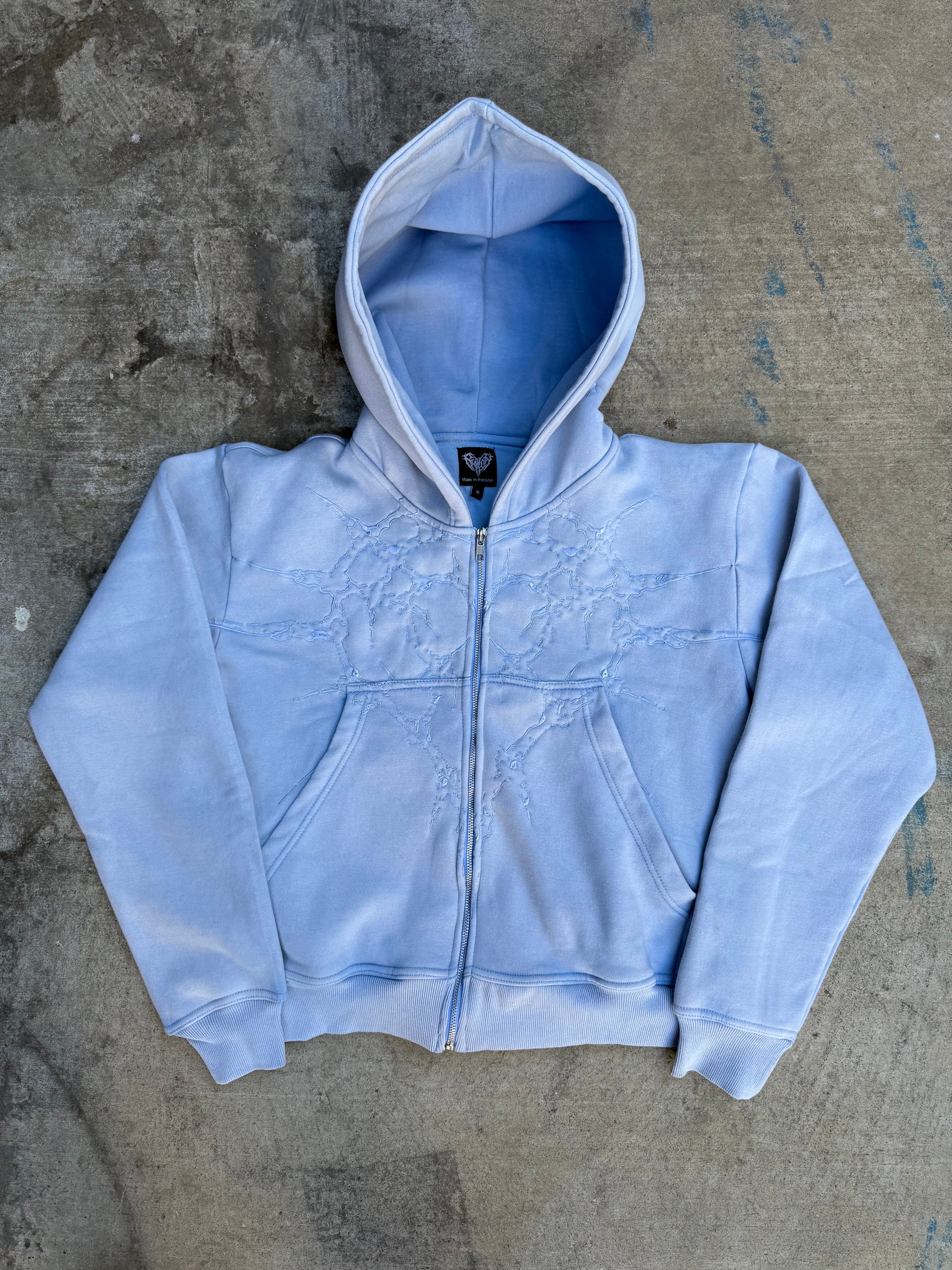 “Half a Million” Embroidery Zip-Up