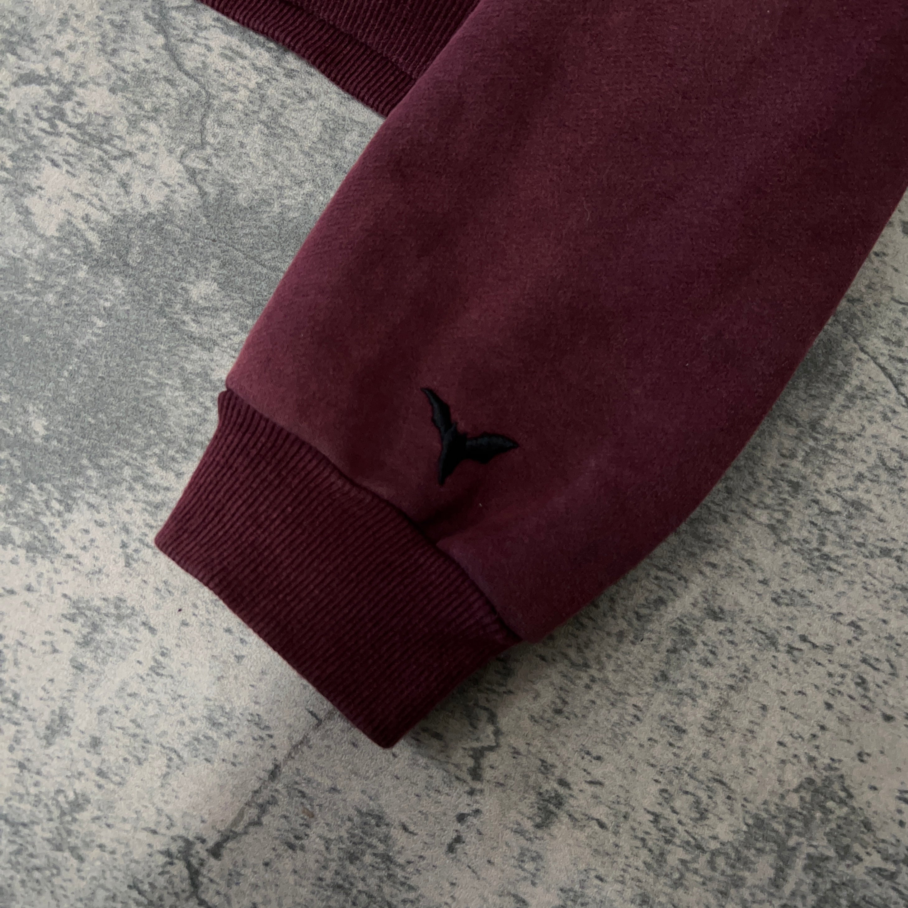 SCARECROW ZIPUP (CRIMSON)-IYAMIUIO