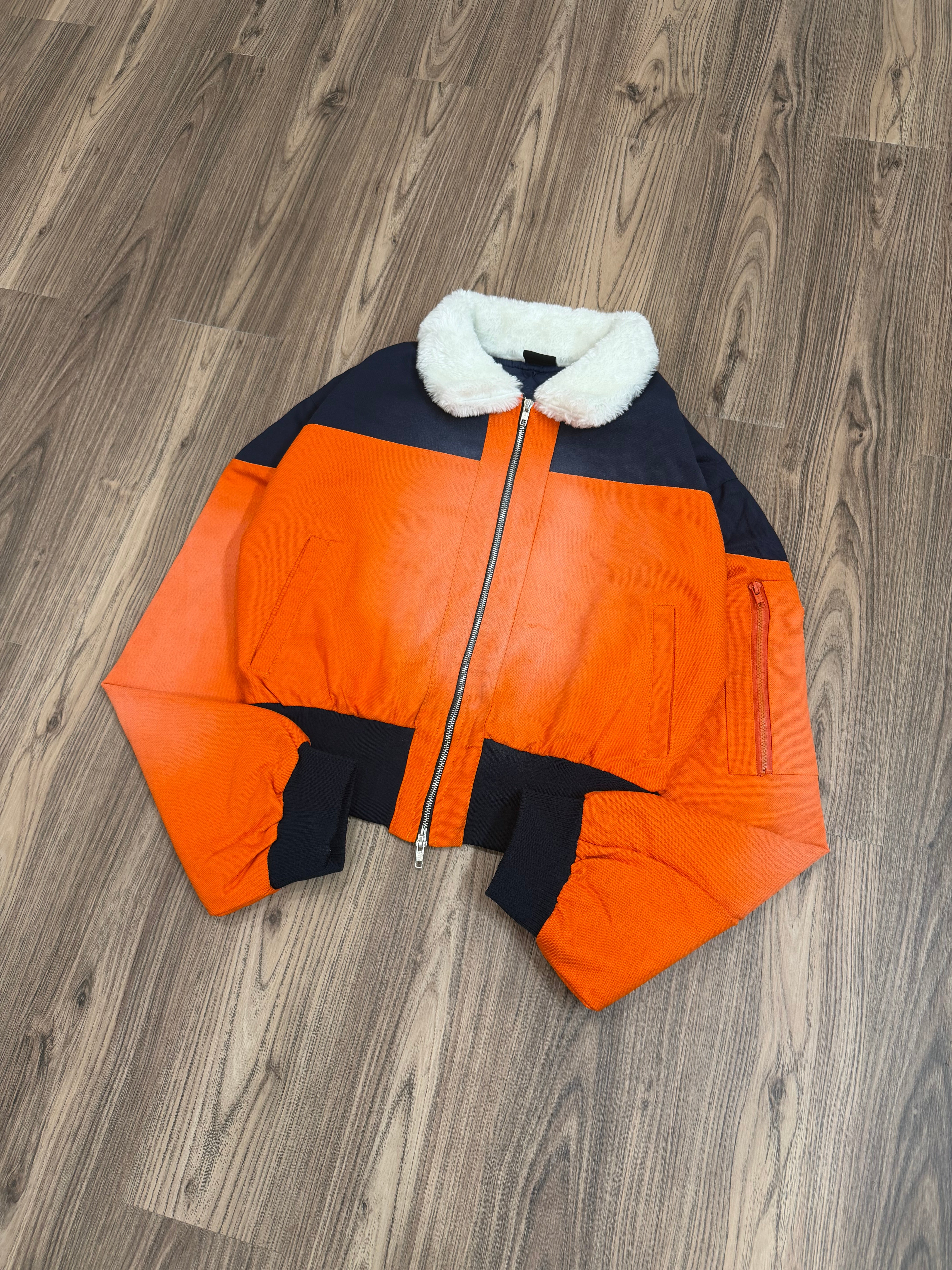 NARUTO CROPPED BOMBER JACKET