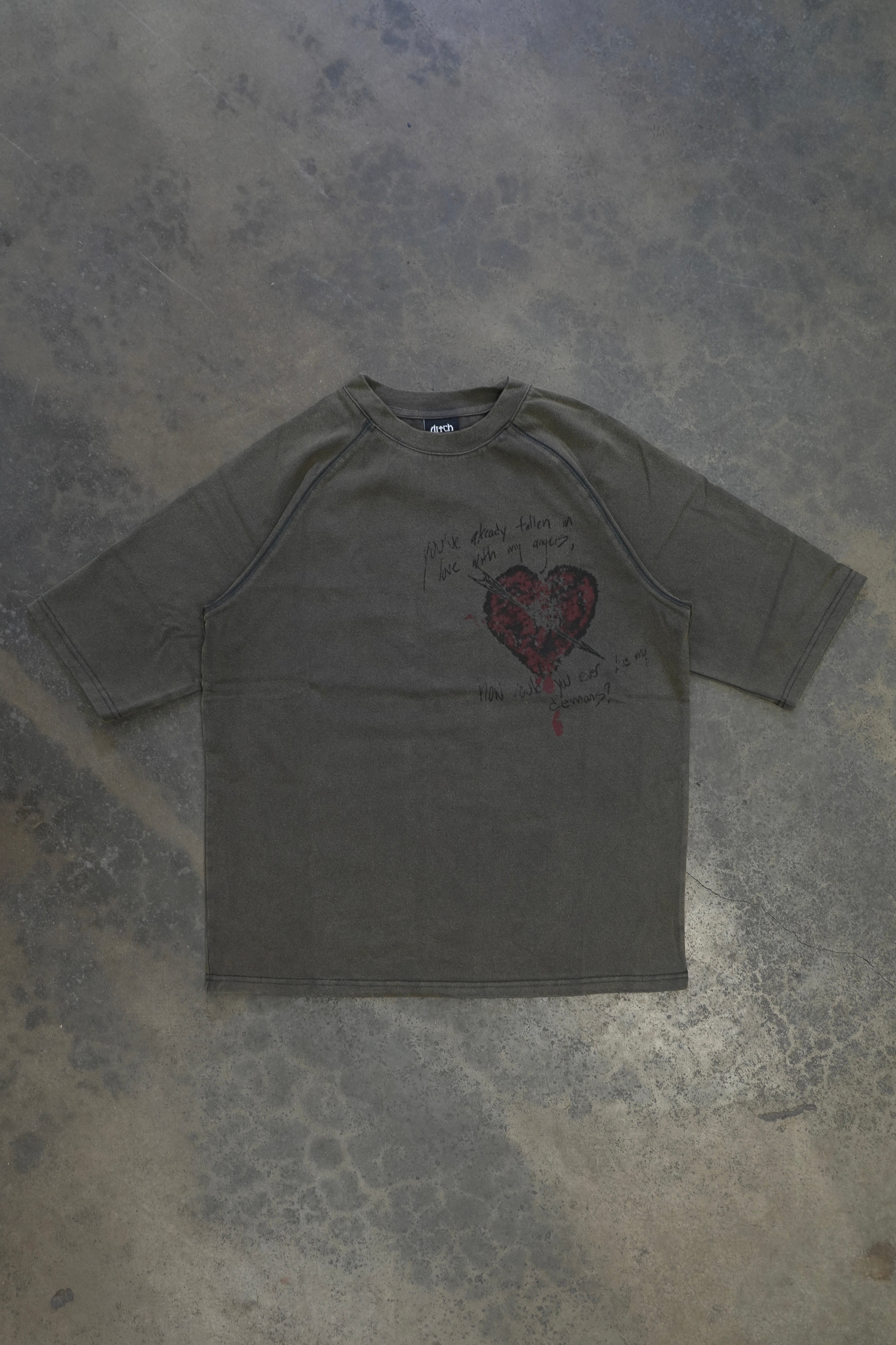 DEMONS TEE (ASH)-IYAMIUIO