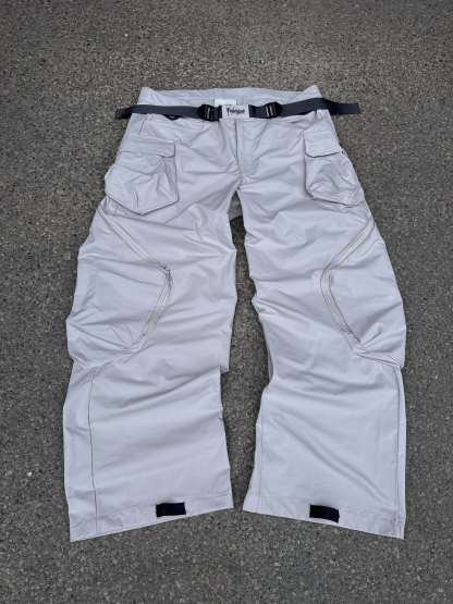 "CURSED" Parachute Pants-IYAMIUIO