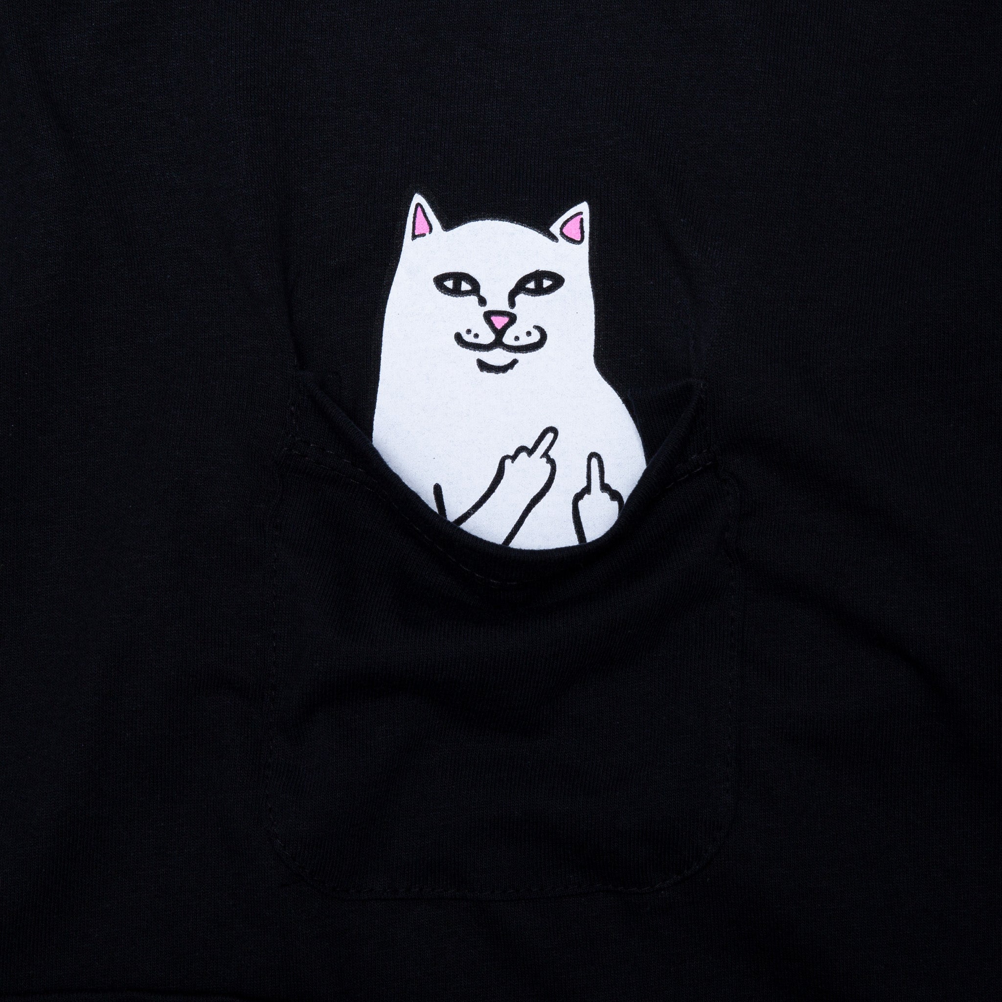 Lord Nermal L/S Pocket Tee (Black)-IYAMIUIO