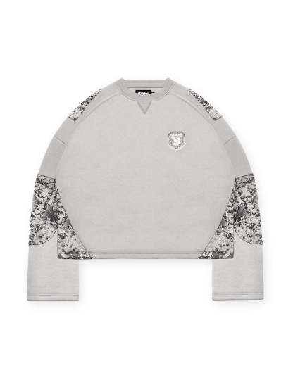 Camou Longsleeve Delta Grey-IYAMIUIO