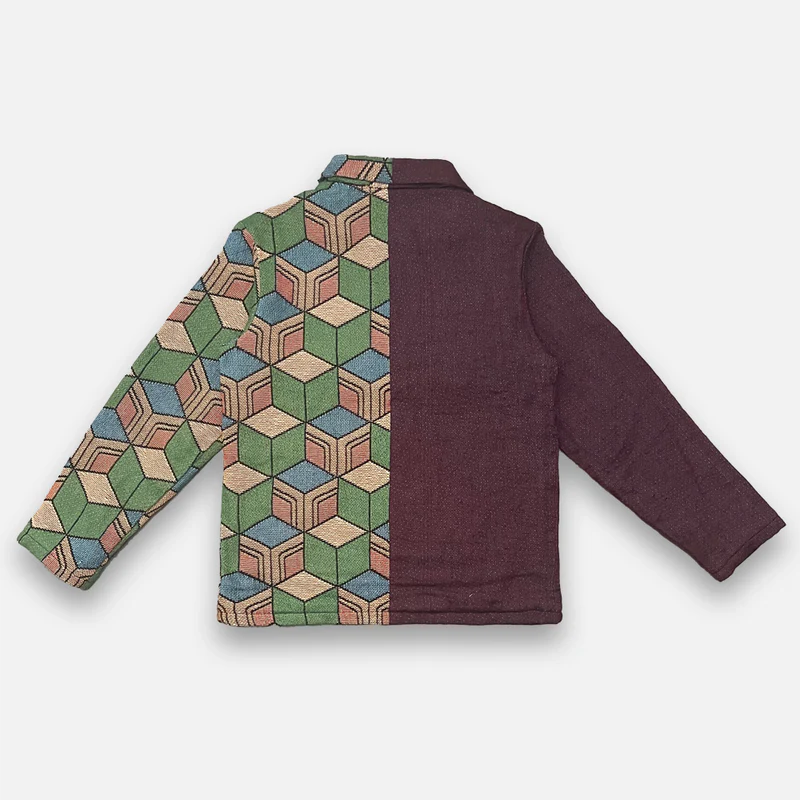 Demon Slayer Tapestry Button-Up jacket-IYAMIUIO