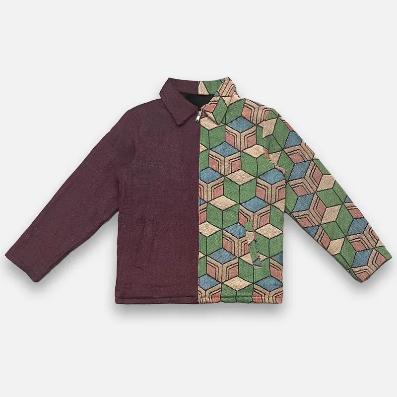 Demon Slayer Tapestry Button-Up jacket-IYAMIUIO