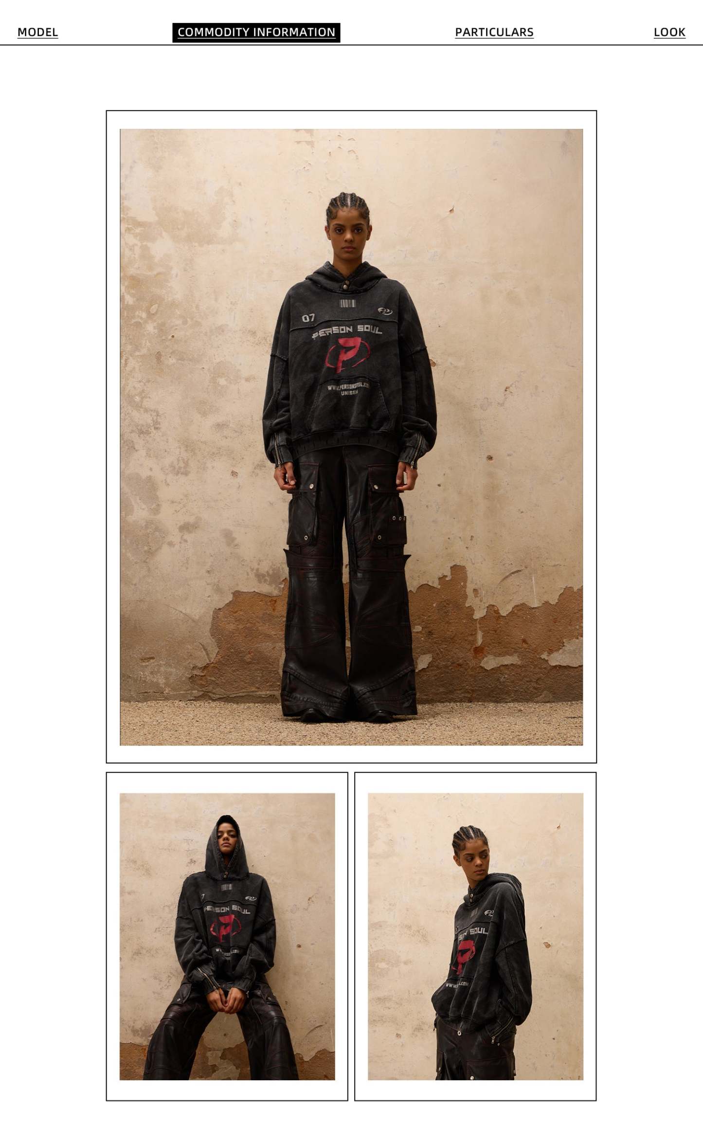 Personsoul Washing Dirty Hoodie-IYAMIUIO