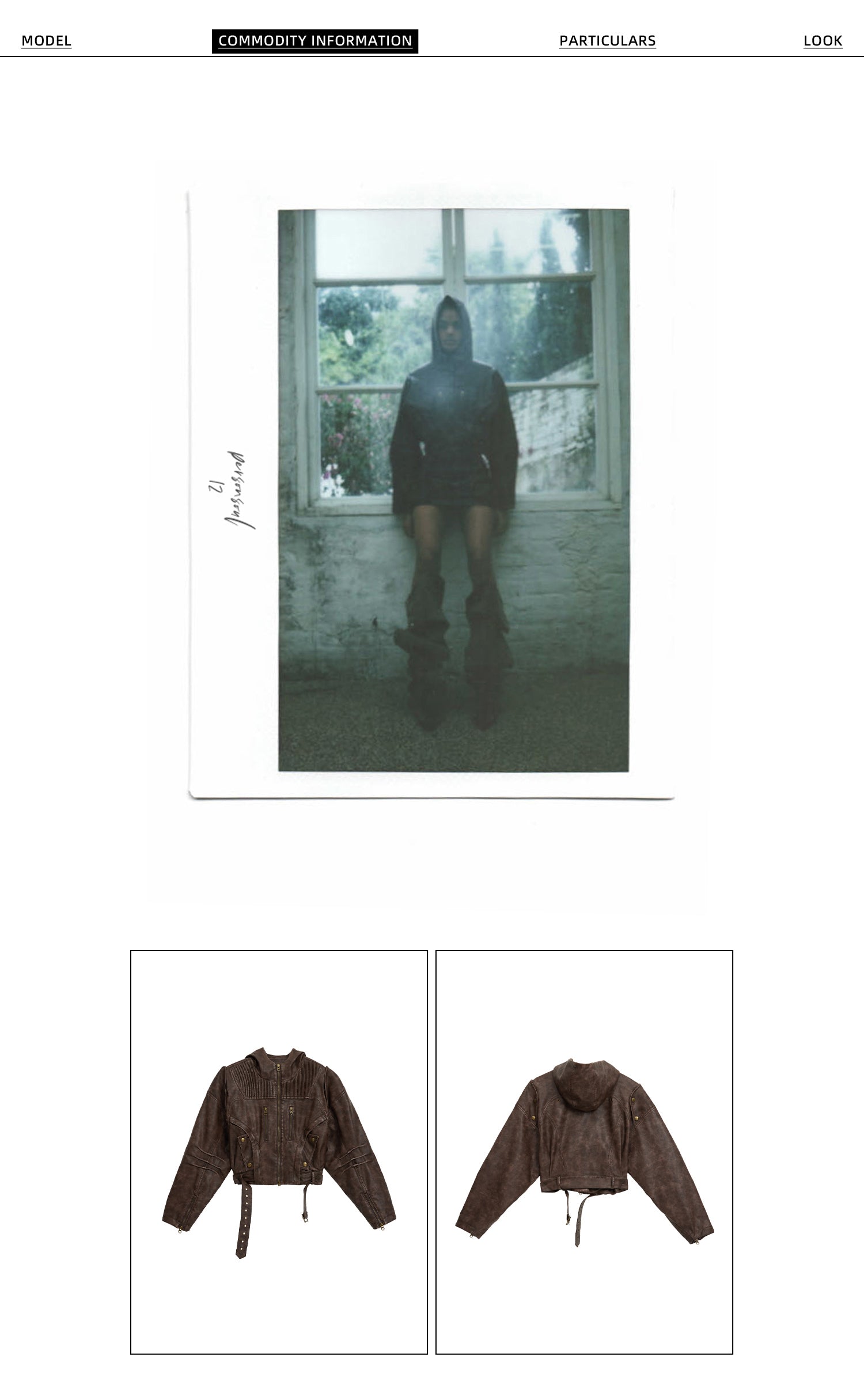 Personsoul Retro Blouson Leather Jacket-IYAMIUIO