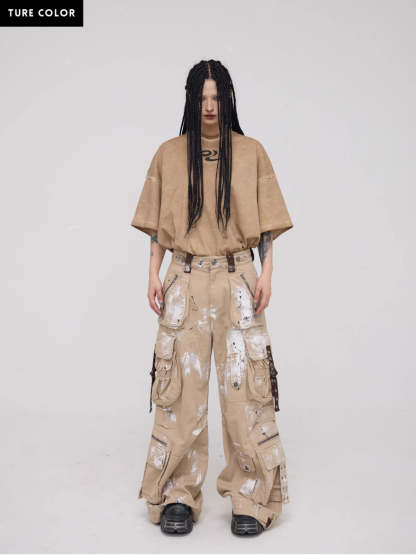 Personsoul Symbol Elements Oversized T-shirt-IYAMIUIO