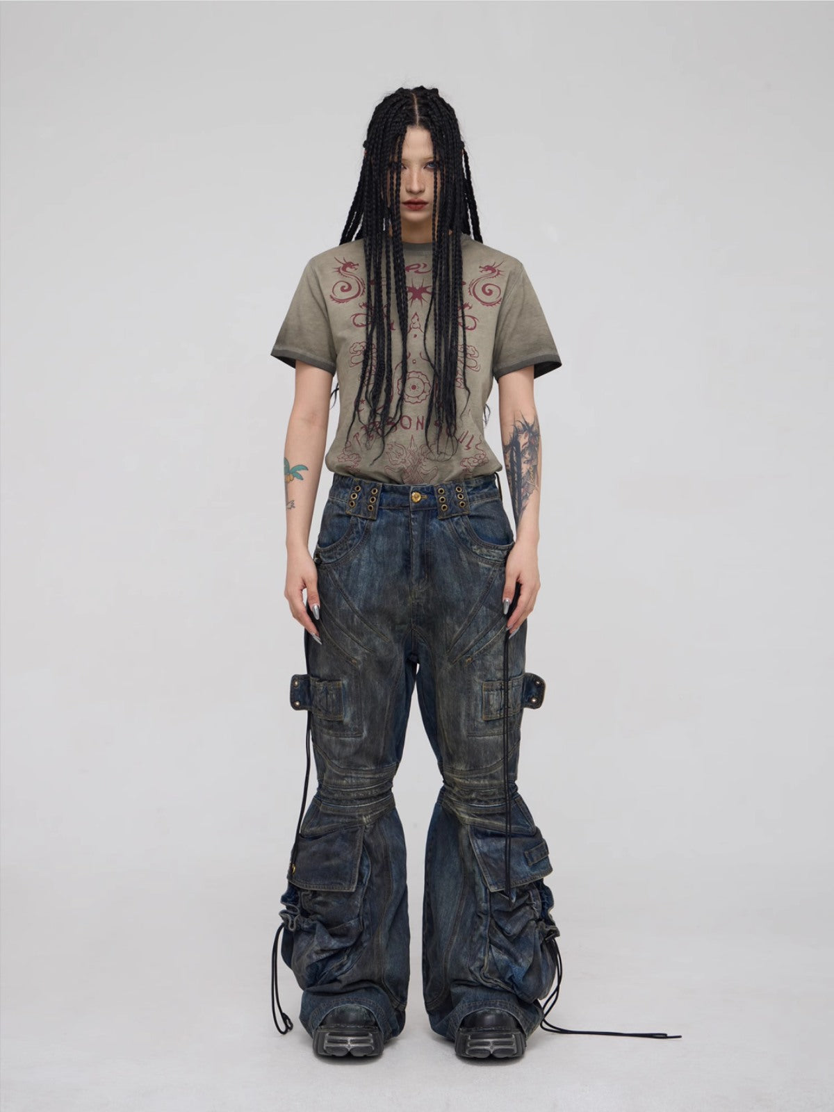 Personsoul Totem Slim Fit T-shirt-IYAMIUIO