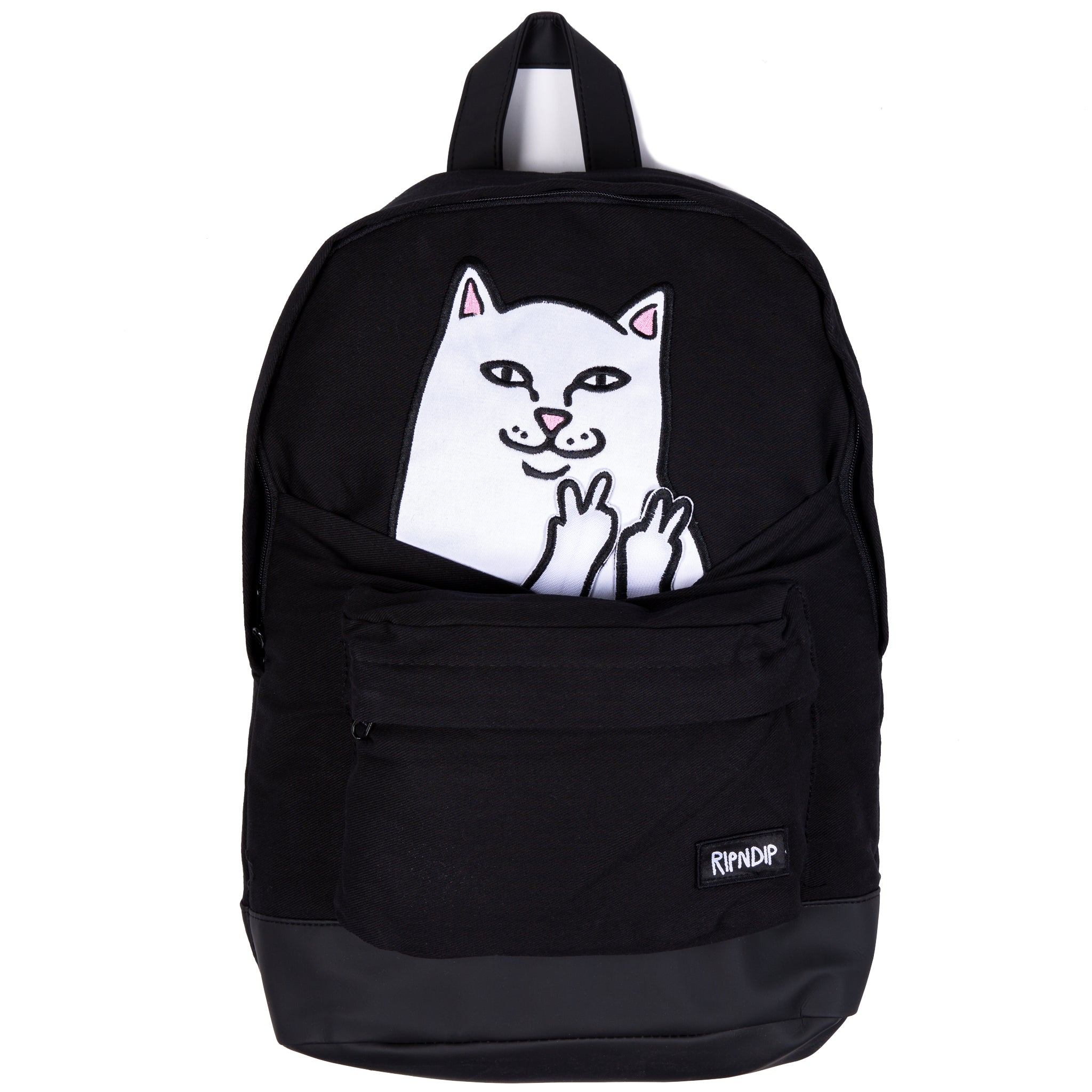 Lord Nermal Velcro Hands Backpack (Black)-IYAMIUIO