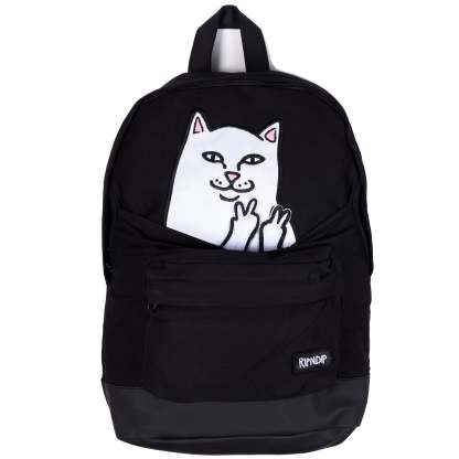 Lord Nermal Velcro Hands Backpack (Black)-IYAMIUIO