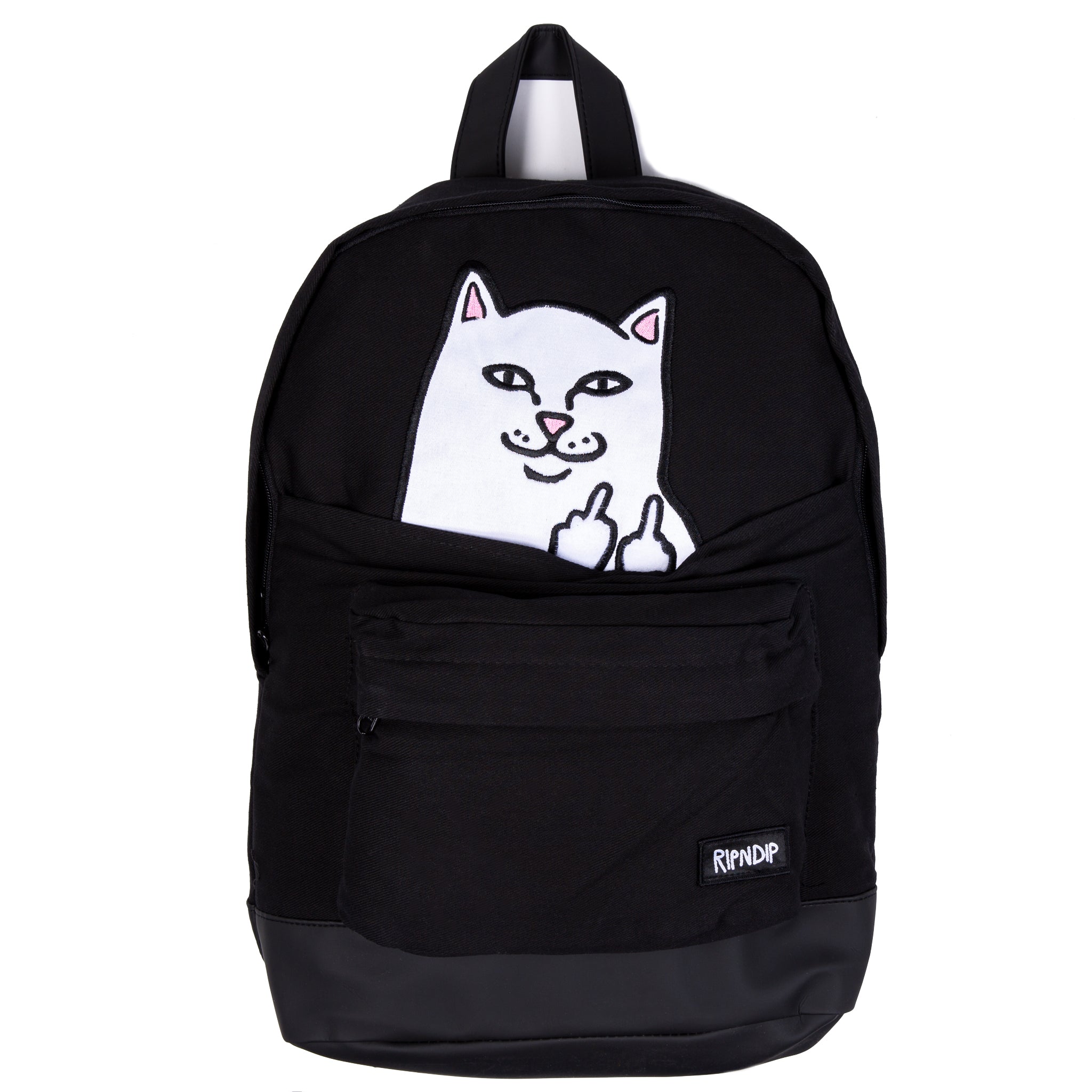 Lord Nermal Velcro Hands Backpack (Black)-IYAMIUIO