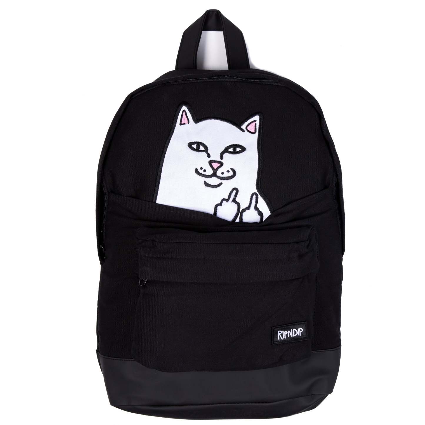 Lord Nermal Velcro Hands Backpack (Black)-IYAMIUIO