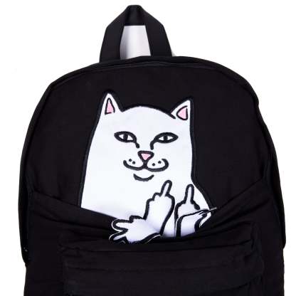 Lord Nermal Velcro Hands Backpack (Black)-IYAMIUIO