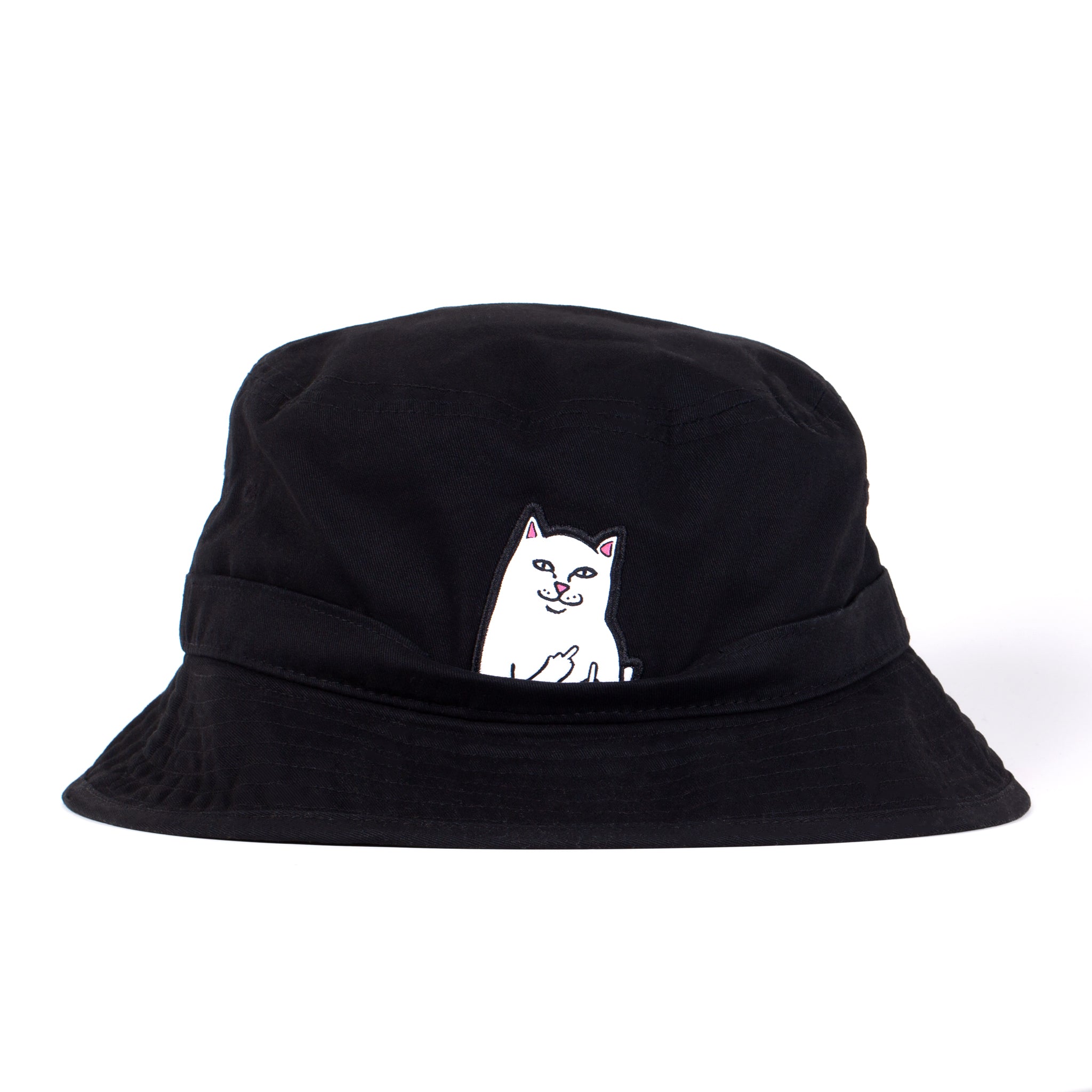 Lord Nermal Bucket Hat (Black)-IYAMIUIO