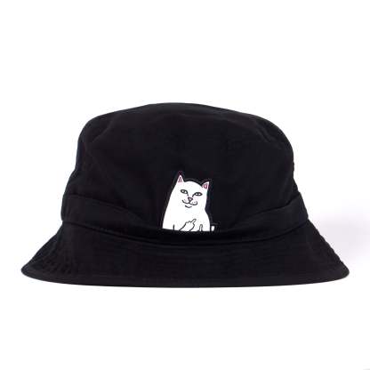 Lord Nermal Bucket Hat (Black)-IYAMIUIO