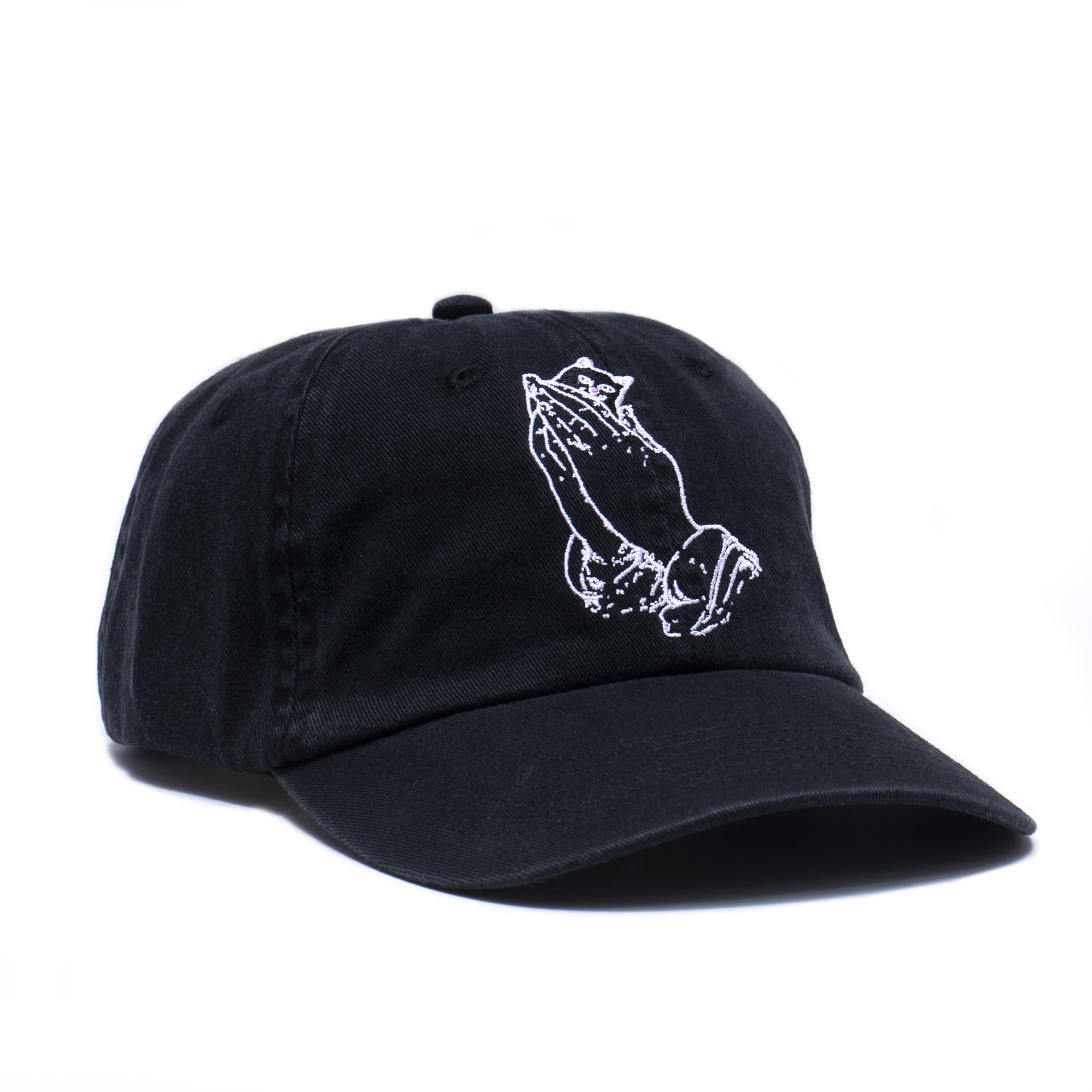 Praying Hands Dad Hat (Black)-IYAMIUIO
