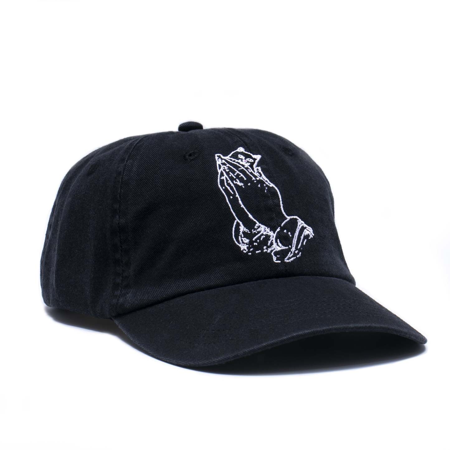 Praying Hands Dad Hat (Black)-IYAMIUIO