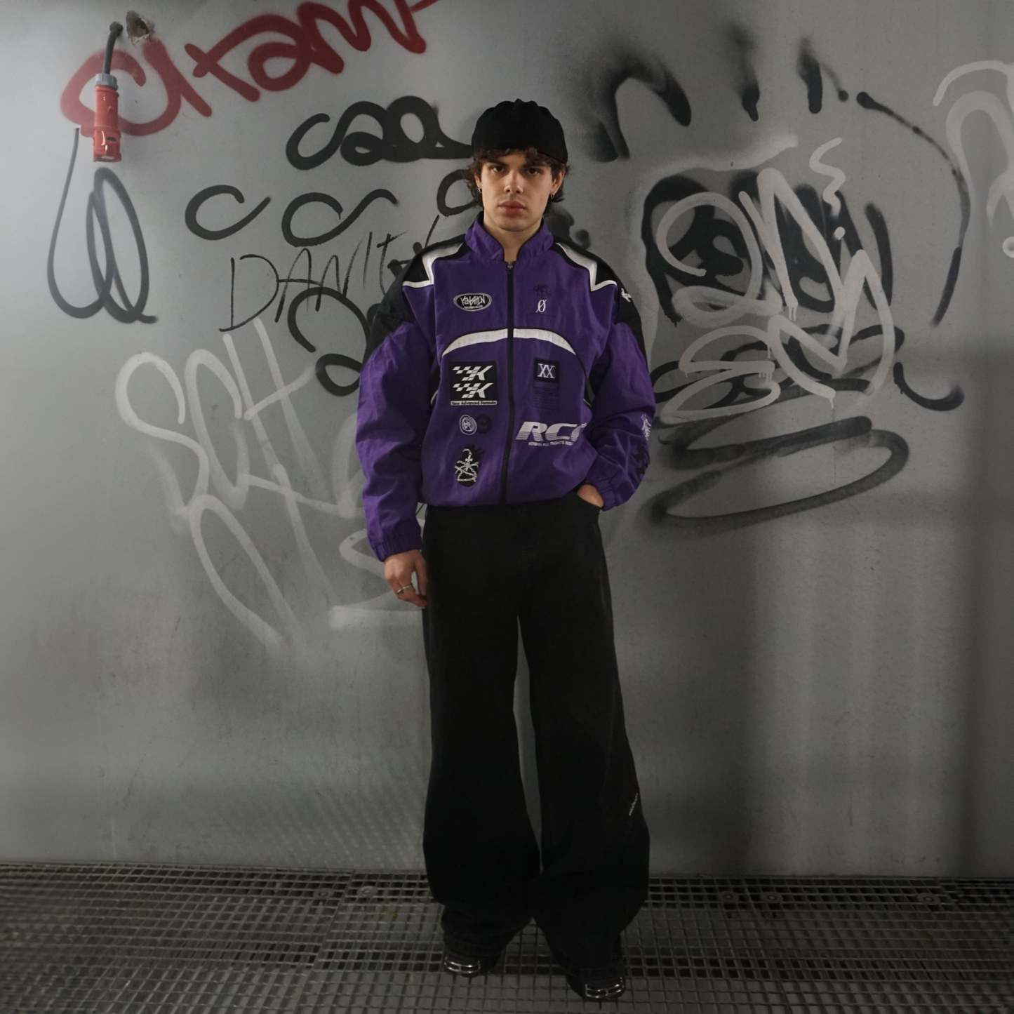 SPIDER TROUPE RACING JACKET-IYAMIUIO