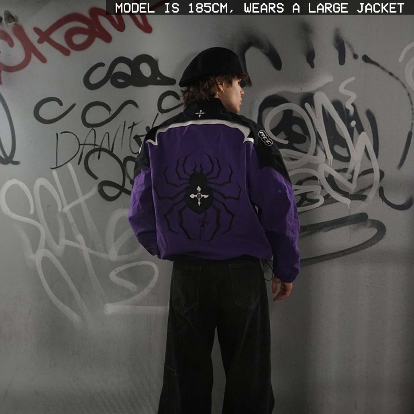 SPIDER TROUPE RACING JACKET-IYAMIUIO